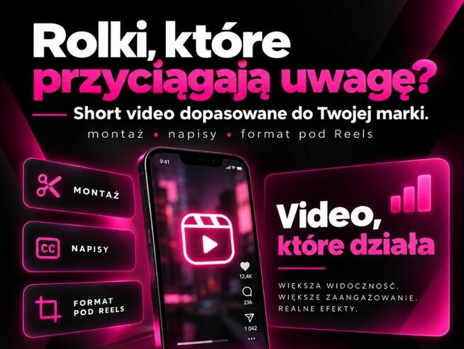 Prowadzenie Facebooka i Instagrama dla firm | rolki, grafiki