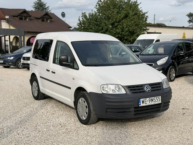 VW Caddy 1.9 TDI 105KM | TYLKO 105 tys.km | Klima | PDC | VAT Marża.