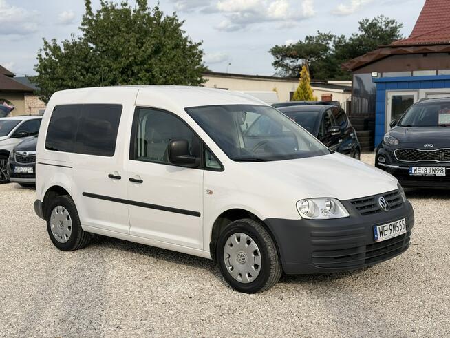 VW Caddy 1.9 TDI 105KM | TYLKO 105 tys.km | Klima | PDC | VAT Marża.