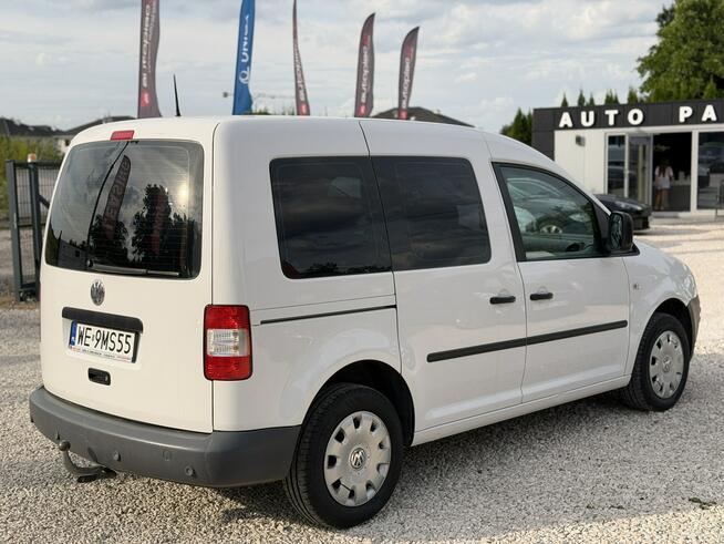VW Caddy 1.9 TDI 105KM | TYLKO 105 tys.km | Klima | PDC | VAT Marża.