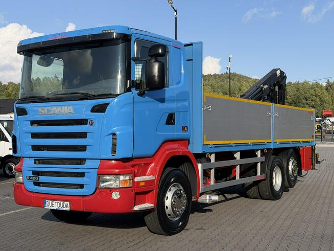 Scania R 400 LB 6x2 HDS Budowlanka Widły Oś Skrętna Super Stan W pełni sprawna Zabudowa 680cm Zadban