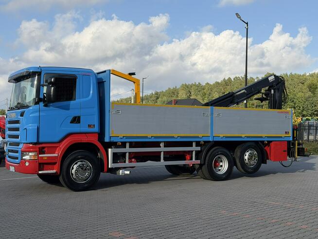 Scania R 400 LB 6x2 HDS Budowlanka Widły Oś Skrętna Super Stan W pełni sprawna Zabudowa 680cm Zadban