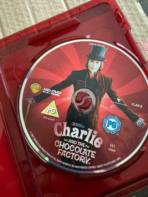 Charlie and the Chocolate Factory HD-DVD