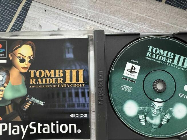Tomb raider III gra + ksiązeczka Plasyation1 PS1