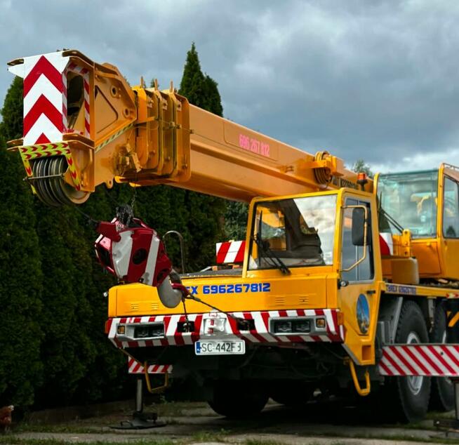 Usługi Dźwigowe 40ton Częstochowa