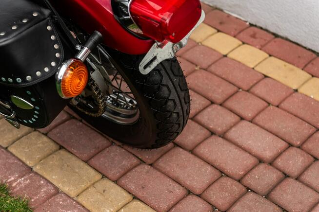 Yamaha Virago 125 R RATY Transport PIĘKNY STAN Największy Wybór Moto w PL 2X SAKWY