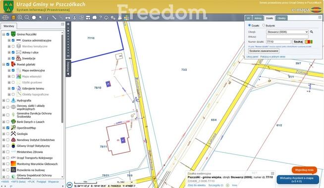 Teren inwestycyjny z prawomocnymi WZ – Skowarcz