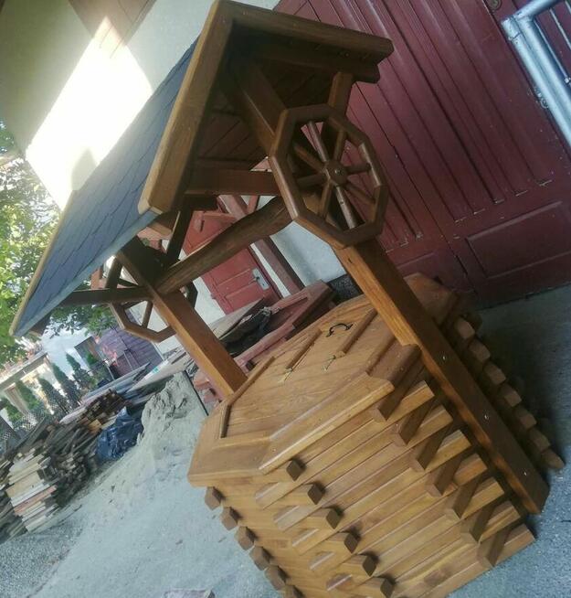 Studnie ogrodowe ozdobne