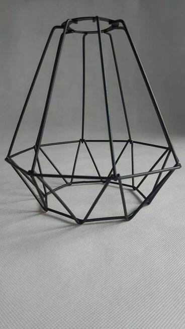 Klosz druciany Diament Loft 19 cm