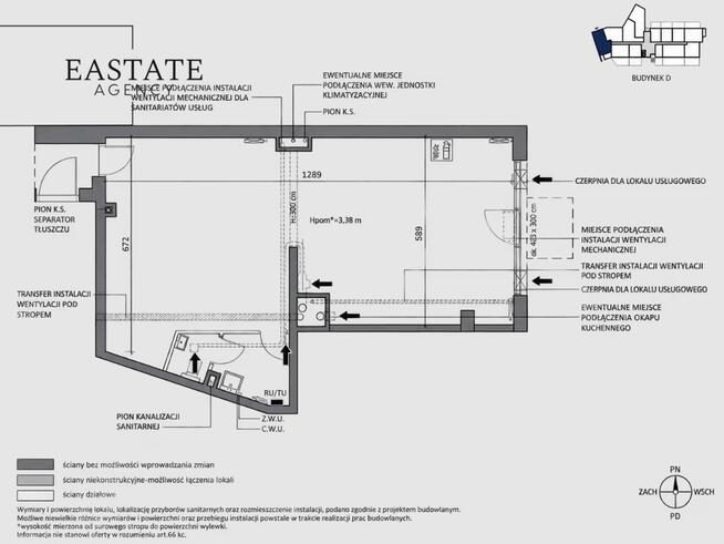 Lokal handlowo-usługowy 100m2 Nowa Dąbrowa