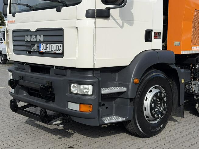 MAN TGM 18.240 E5 Zabudowa DOBROWOLSKI TSL 2 Zamiatarka Uliczna Polewaczka Odkurzacz Dwustronna mało