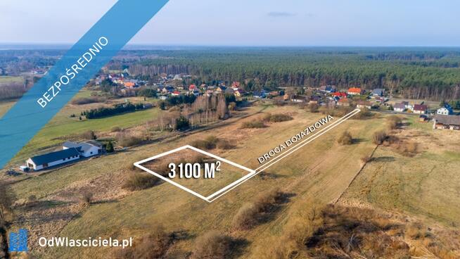 Działka w zielonej okolicy pod Szczecinem z wydanymi warunkami.