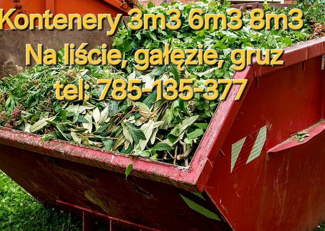 Wywóz gruzu, wywóz ziemi kontenery