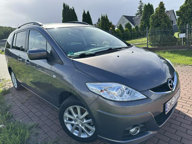 Mazda 5 1,8 benzyna, klimatronik,7 miejsc ,podgrz. fotele, isofix,ciemne szyby