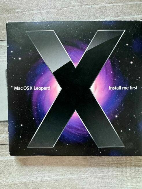 Macosx Leopard. Apple MAC dvd