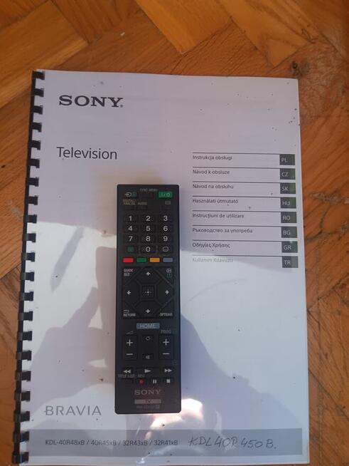 Telewizor z Antena wewnetrzna i dekoder DVBT2