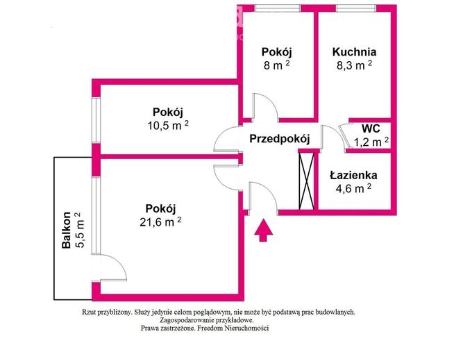 Rozkładowe | Idealny układ | Las | 3 pokoje