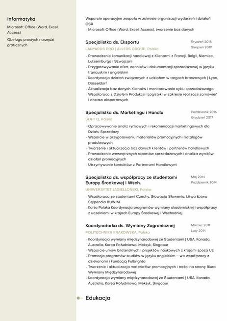 Szukam pracy biurowej