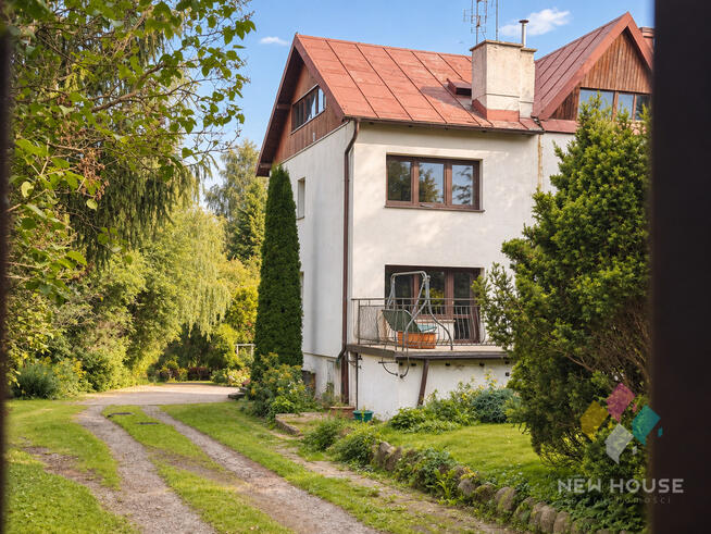 Zalbki- Dom 265 m2, garaż, piwnica, staw, duża działka