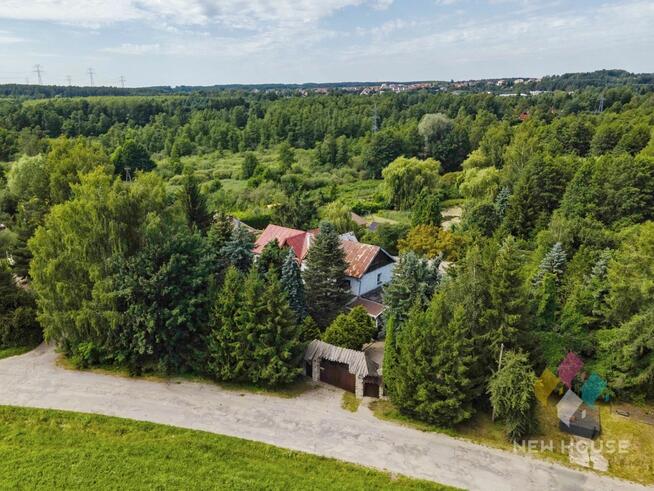 Zalbki- Dom 265 m2, garaż, piwnica, staw, duża działka