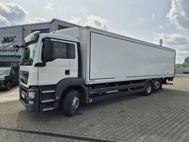 MAN TGS 26.400 / KONTENER + IZOTERMA / 24 EUROPALET / DŁUGI