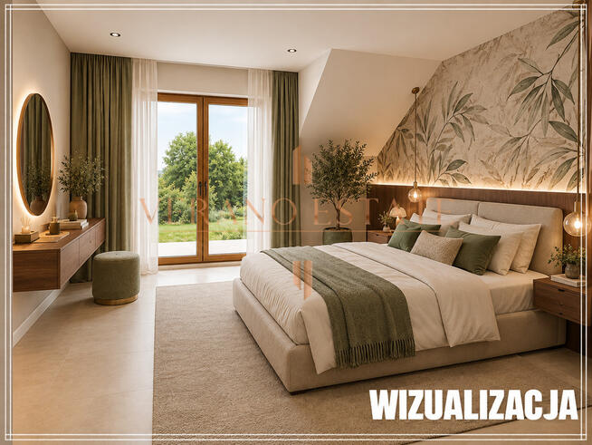 Nowy bliźniak 138 m² | 400 m² działki | Garaż | Wiśniewo