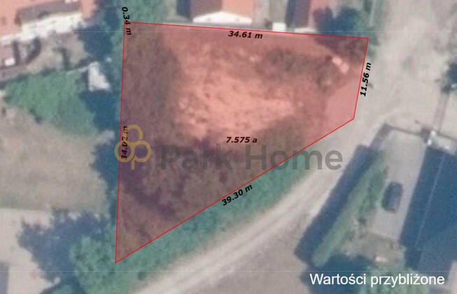 Działka inwestycyjna Nowa Sól, Grobla