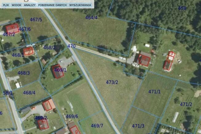 Działka budowlana 2900 m² | ŁOMNA | Nowy Wiśnicz