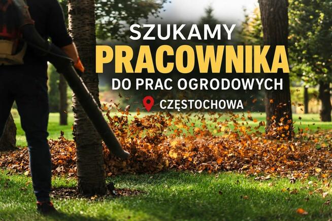 Pracownik do prac ogrodowych Częstochowa i okolice