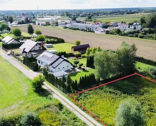 Działka budowlana 1300m2, WZ bezterm., Media, Kolej, Miasto.
