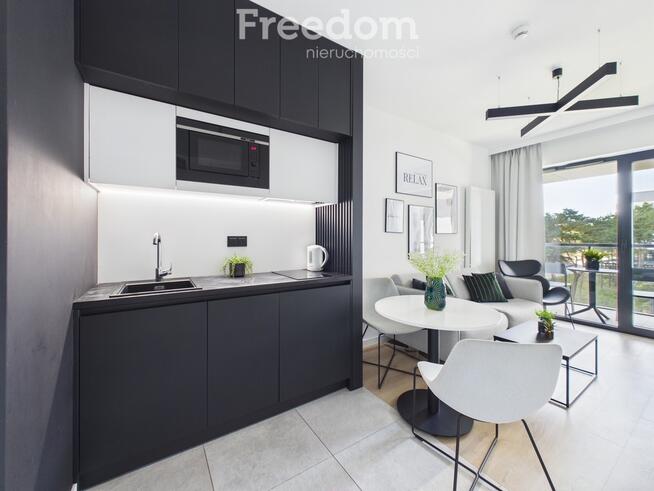 Apartament nad Bałtykiem z częściowym widokiem na morze