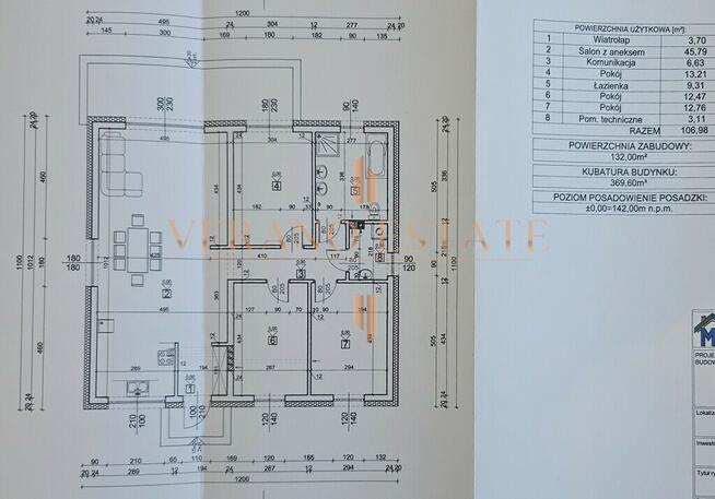 Nowoczesny dom 107 m² na działce 600 m²