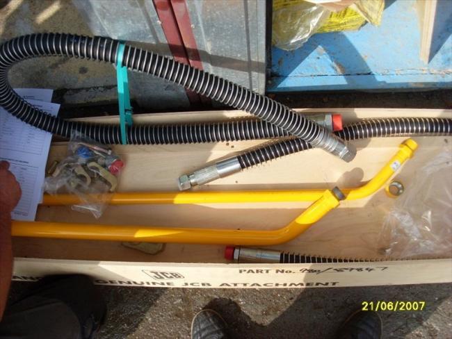 Instalacja do młota hydraulicznego JCB JS 130, 145