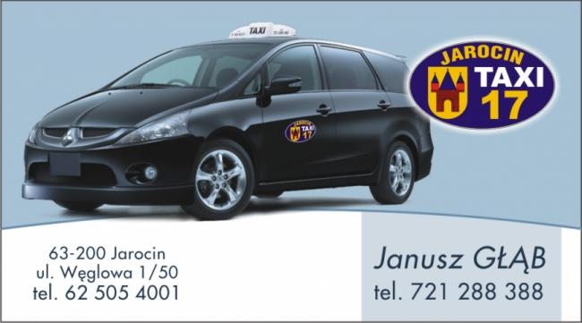 TAXI JAROCIN Janusz Głąb 721-288-388