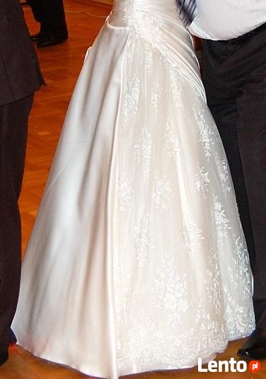Suknia śubna, rozm 36 - 38, kolor ecru
