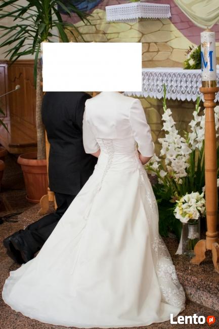 Suknia śubna, rozm 36 - 38, kolor ecru