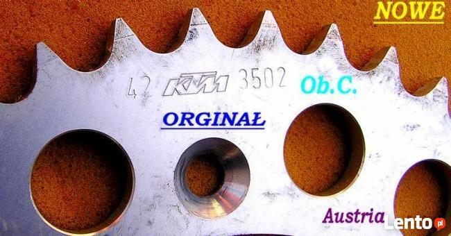 Koło łańcuchowe tylne do motoru K T M cross