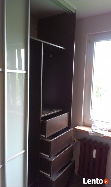 Szafy z drzwiami przesuwnymi na wymiar, zabudowa wnęk Bytom