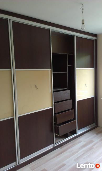 Szafy z drzwiami przesuwnymi na wymiar, zabudowa wnęk Bytom