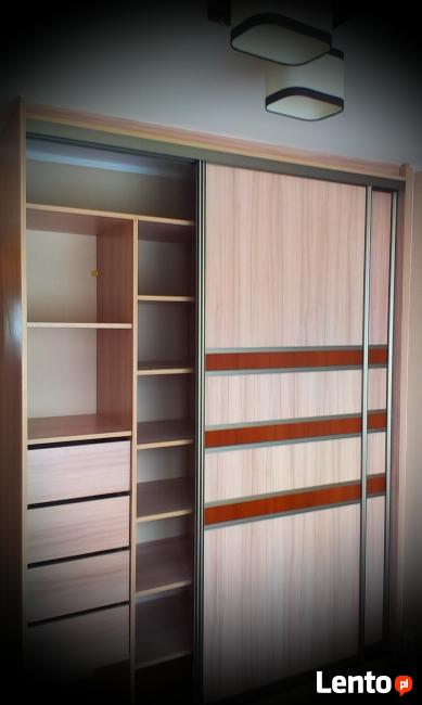 Szafy z drzwiami przesuwnymi na wymiar, zabudowa wnęk Bytom