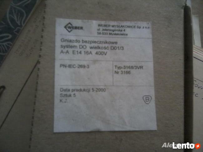 gniazda bezpiecznikowe system DO