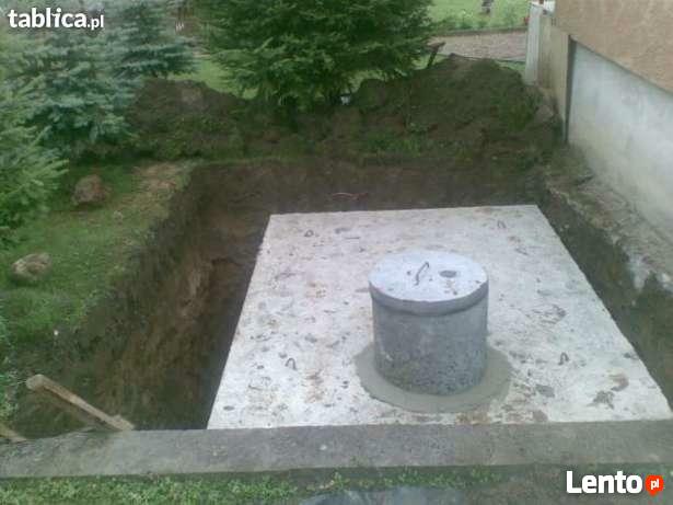 Montaż szamba betonowego, szambo, oczyszczalnia, kanalizacja