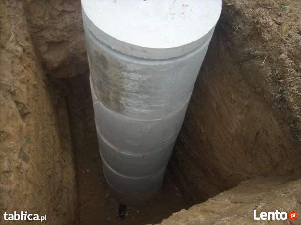 Montaż szamba betonowego, szambo, oczyszczalnia, kanalizacja