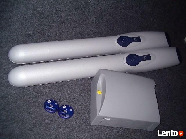 NICE montaż automatyki do bram przesuwnych, dwuskrzydłowych