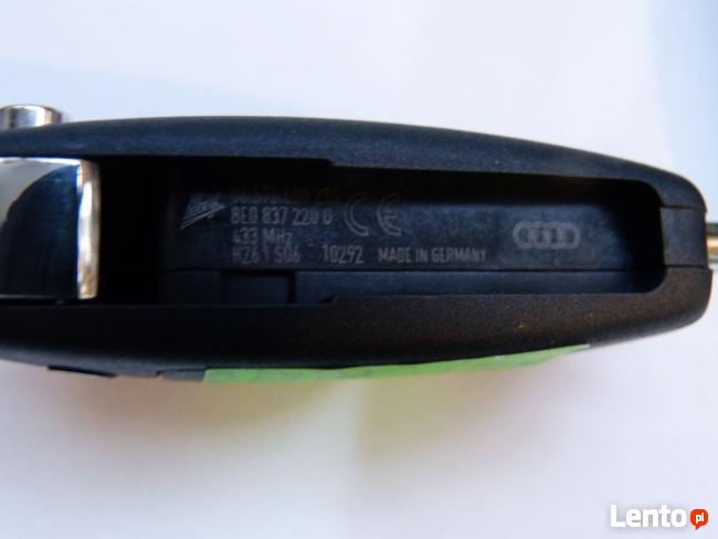 Nowy kluczyk pilot VW,Audi, Skoda, Seat Mielec tel. 600755909