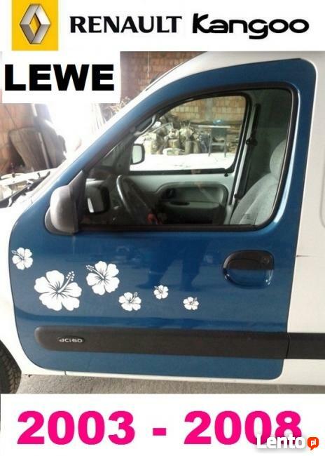 LEWE DRZWI PRZEDNIE KIEROWCY PRZÓD RENAULT KANGOO II 2003-08