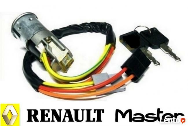 MARKOWA KOMPLETNA STACYJKA 2 KLUCZYKAMI RENAULT MASTER 1998-