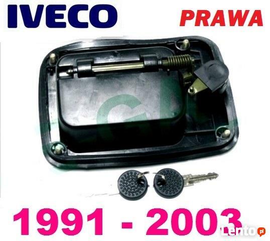 Klamka prawa drzwi PASAŻERA PRZÓD IVECO EUROTECH EUROTRAKKER