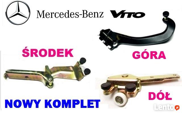 WÓZEK ROLKA ROLKI DRZWI BOCZNYCH PRZESUWNYCH MERCEDES VITO