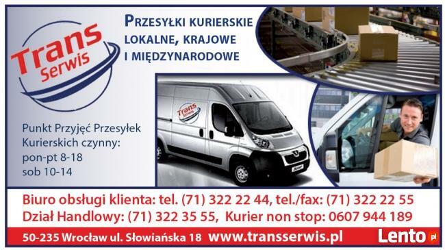 Trans Serwis Przesyłki Kurierskie Krajowe i Międzynarodowe